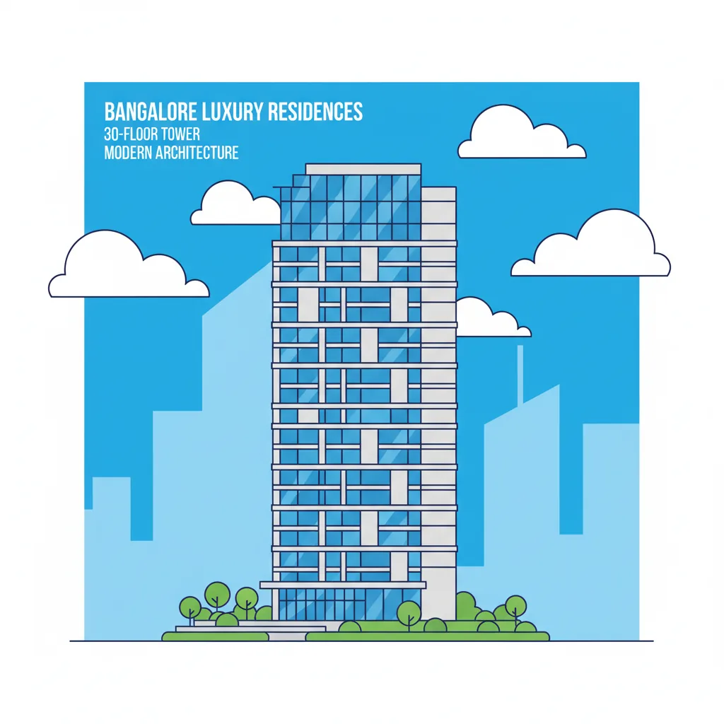 30 Floor Residential Building in Bangalore 30 Floor Residential Building in Bangalore