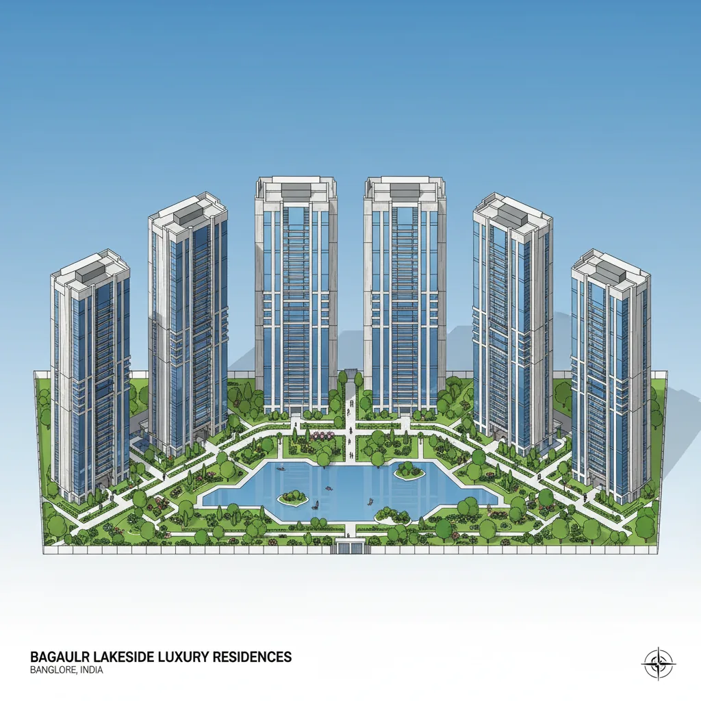 Apartments with Lake Views in Bagalur Apartments with Lake Views in Bagalur