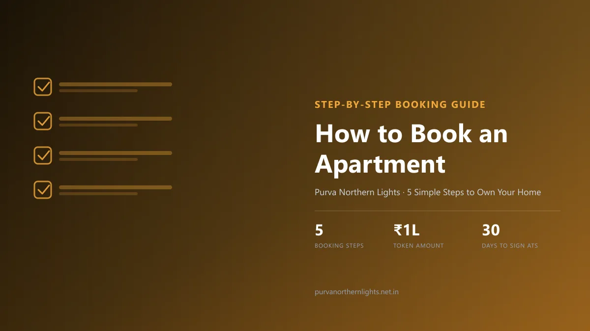 How to Book an Apartment in Purva Northern Lights How to Book an Apartment in Purva Northern Lights