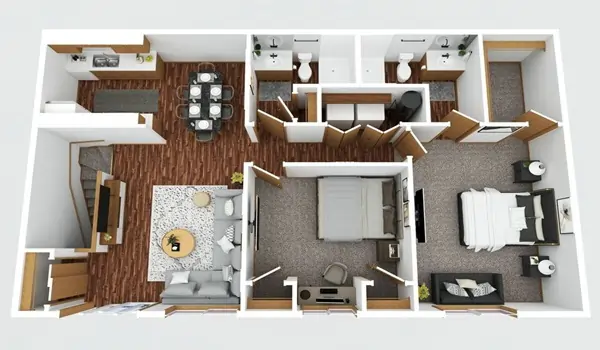Rental Friendly Floor Plan Purva Northern Lights Homes Rental Friendly Floor Plan Purva Northern Lights Homes